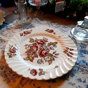 JOHNSON BROTHERS, Devon Sprays,  10" Plate